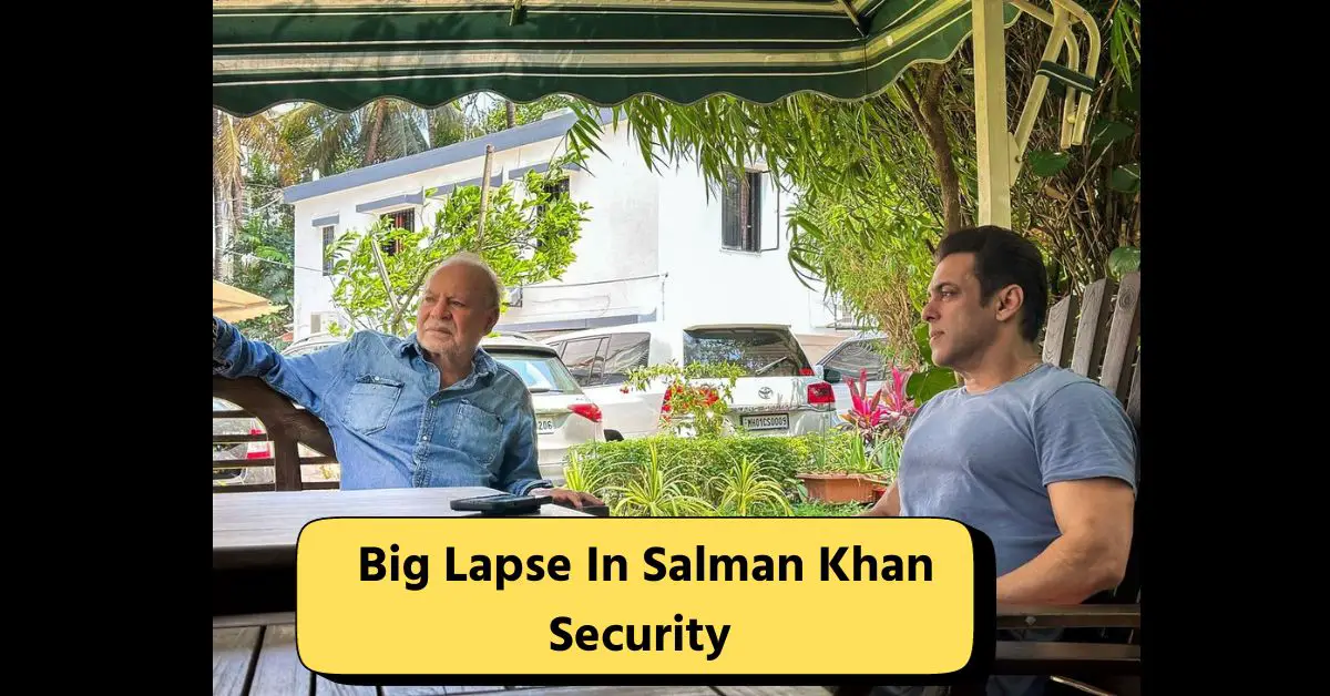 Big Lapse In Salman Khan Security